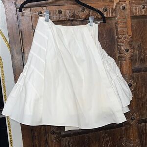 Azzedine Alaïa Vintage Cotton Couture Skirt Full Volume Silhouette Rare Sze 40/4